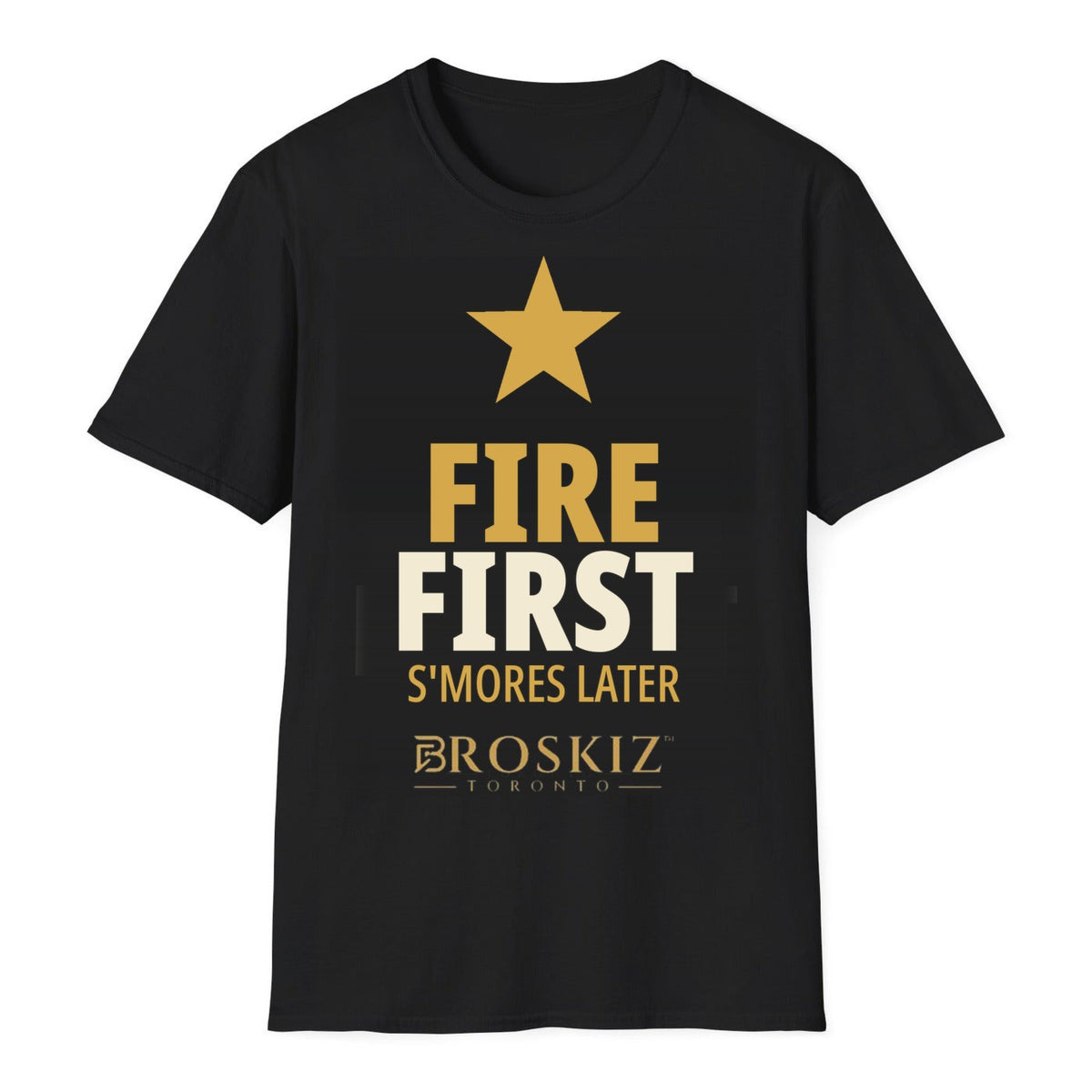 Fire First Tee - Black