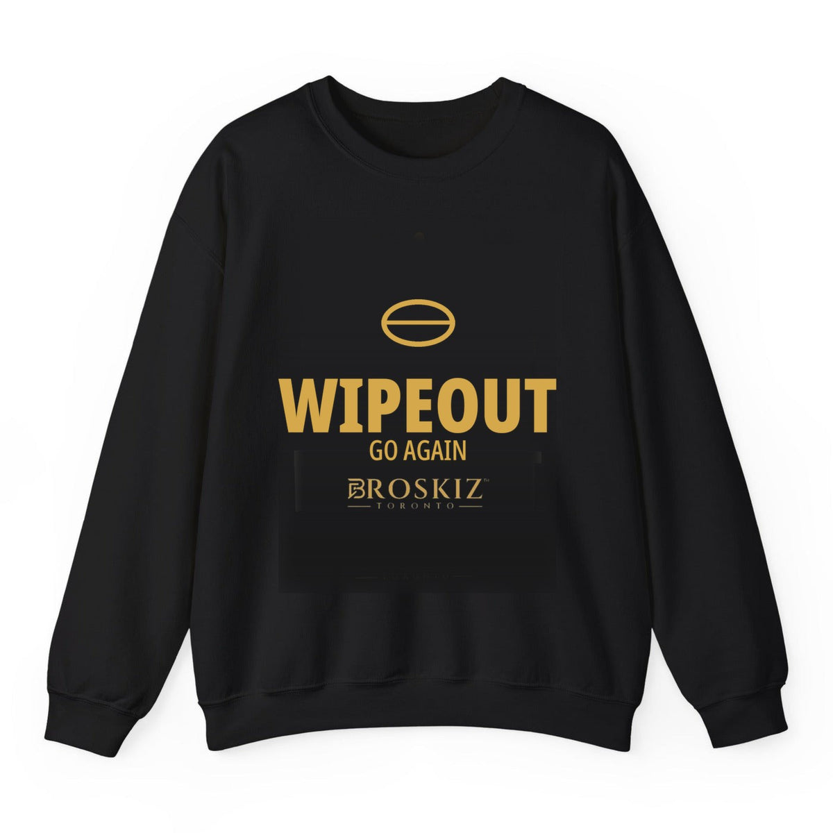 Wipeout Crewneck - Black