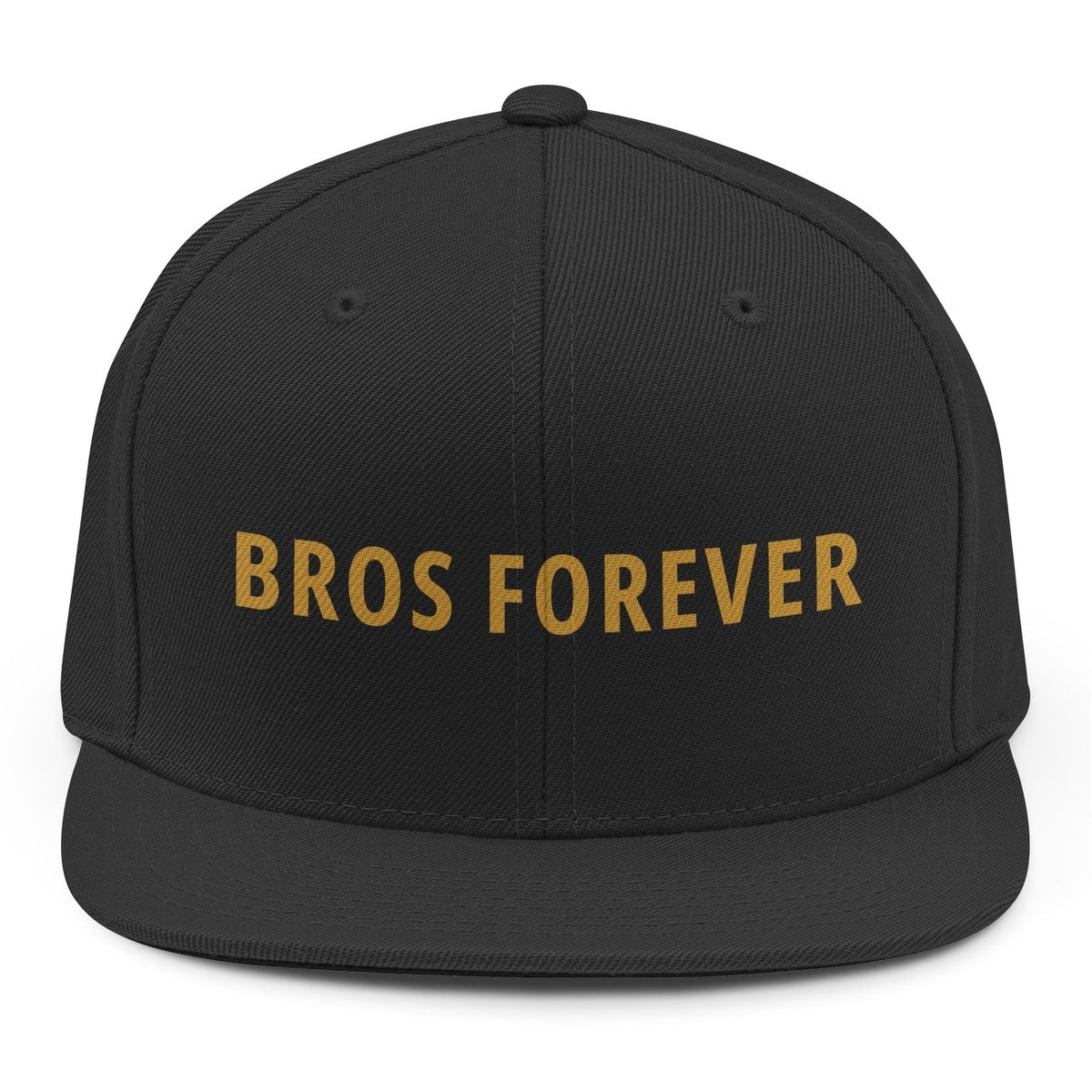 Bros Forever Snapback - Black mockup
