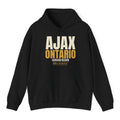 Ajax Ontario Hoodie - Black flat mockup