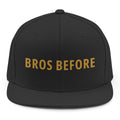 Bros Before Snapback - Black mockup