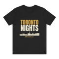 Toronto Nights Tee - Black flat mockup