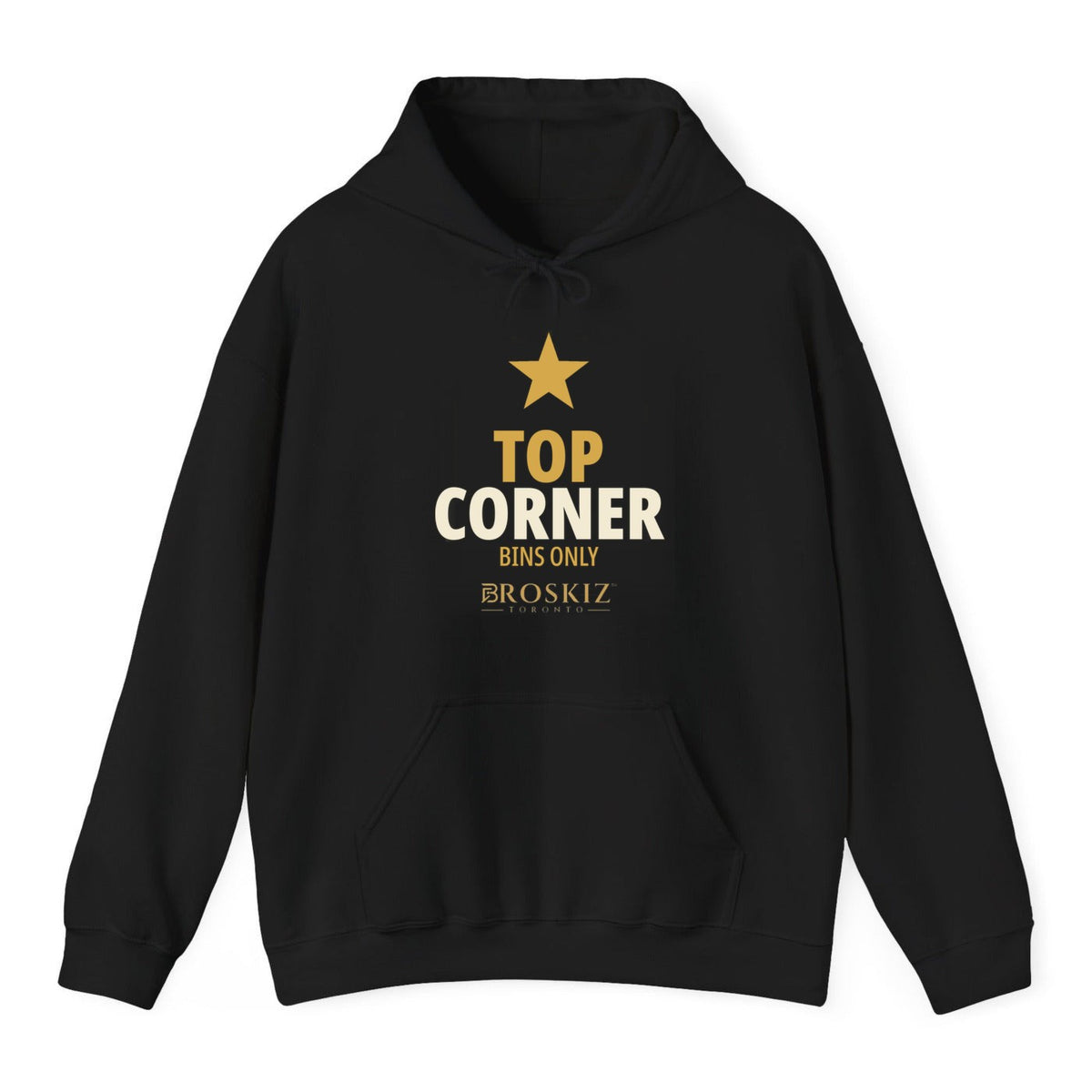 Top Corner Hoodie - Black