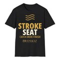 Stroke Seat Tee - Black