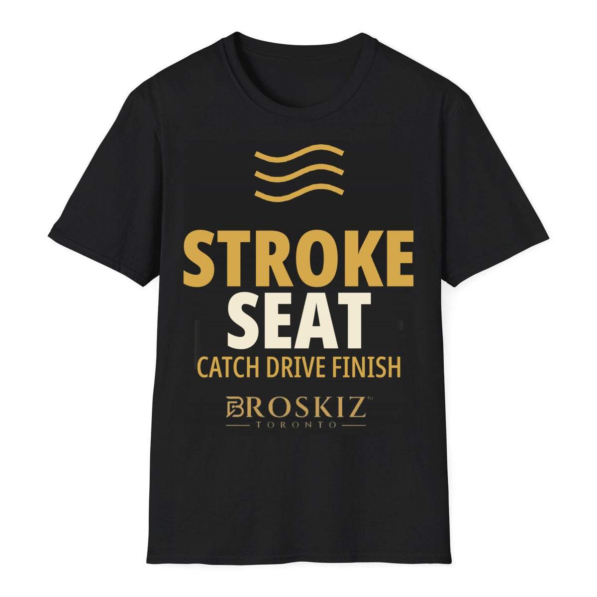 Stroke Seat Tee - Black