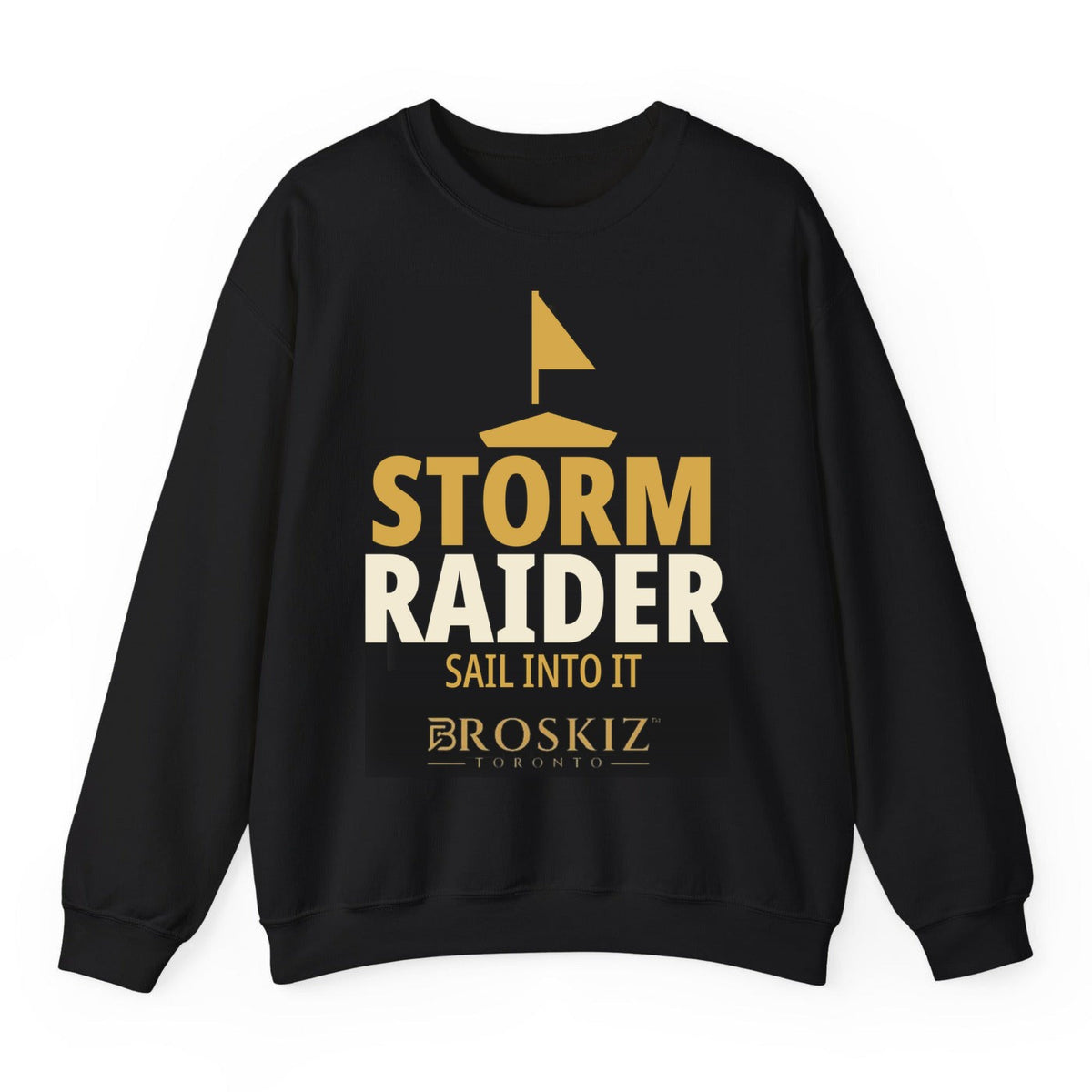 Storm Raider Crewneck - Black
