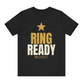Ring Ready Tee - Black flat mockup