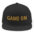 Game On Snapback - Black mockup