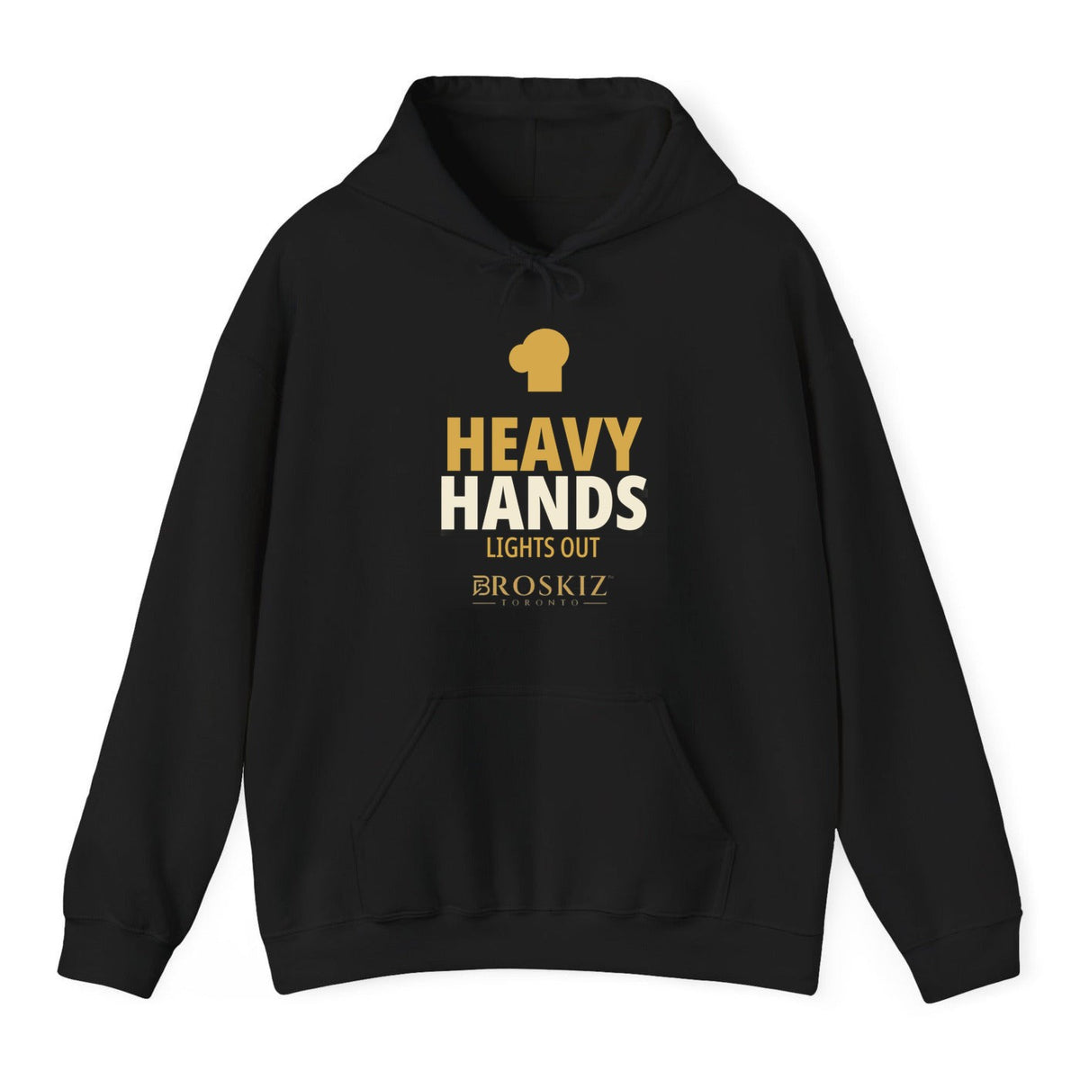 Heavy Hands Hoodie - Black