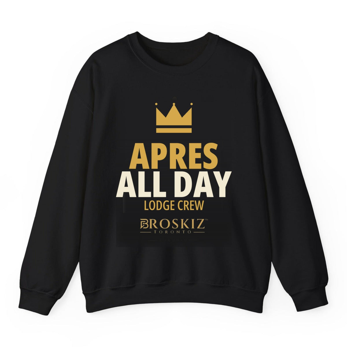 Apres All Day Crewneck - Black