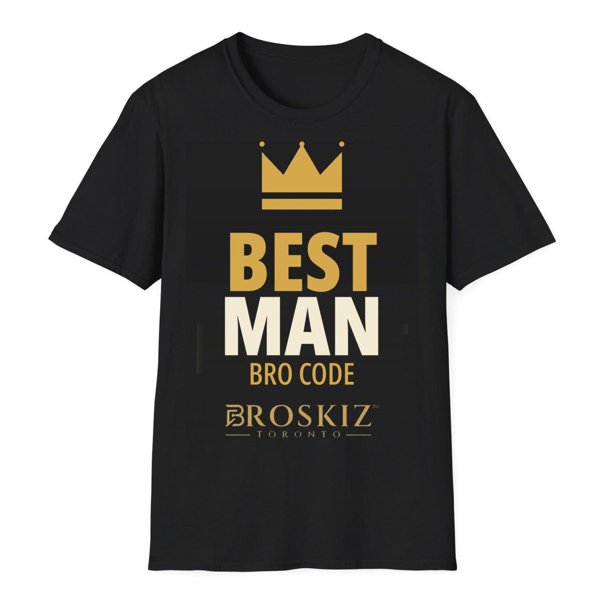 Best Man Tee - Black