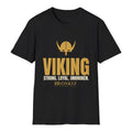 Viking Tee - Black flat mockup