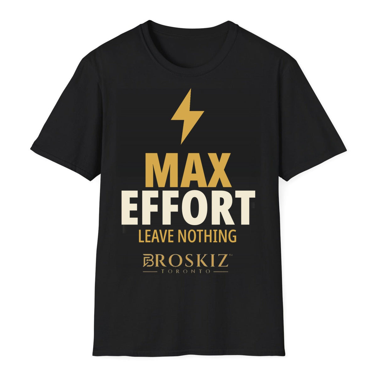 Max Effort Tee - Black