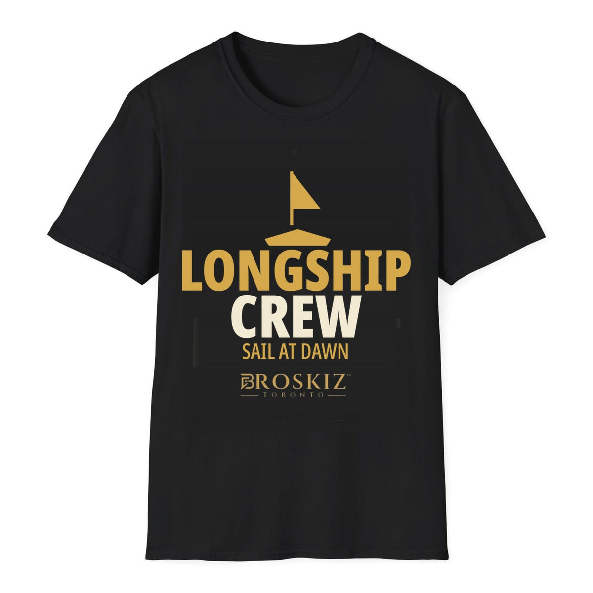 Longship Crew Tee - Black