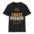 Crate Digger Tee - Black