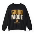 Grind Mode Crewneck - Black flat mockup