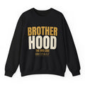 Brotherhood Crewneck - Black flat mockup