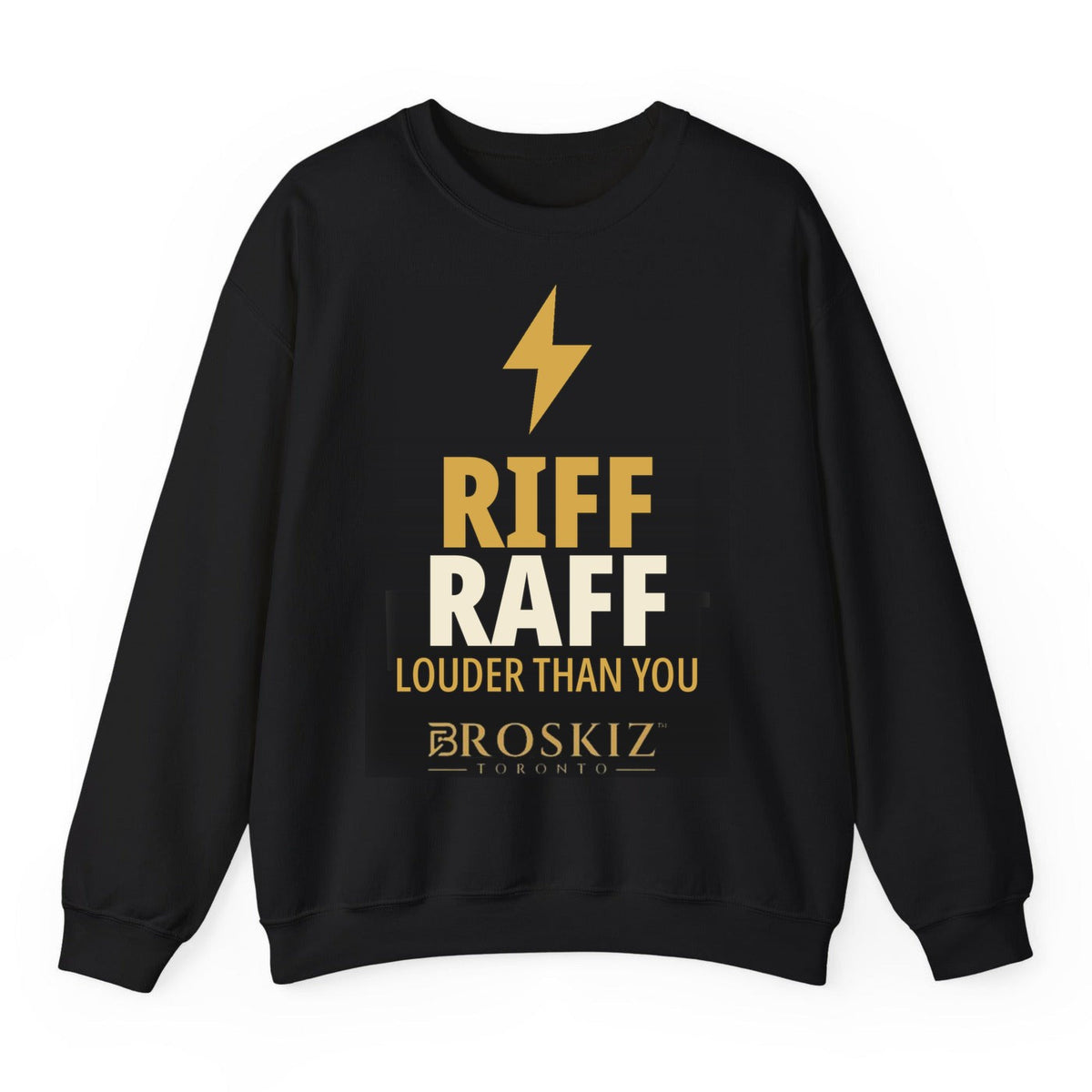 Riff Raff Crewneck - Black