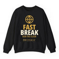 Fast Break Crewneck - Black