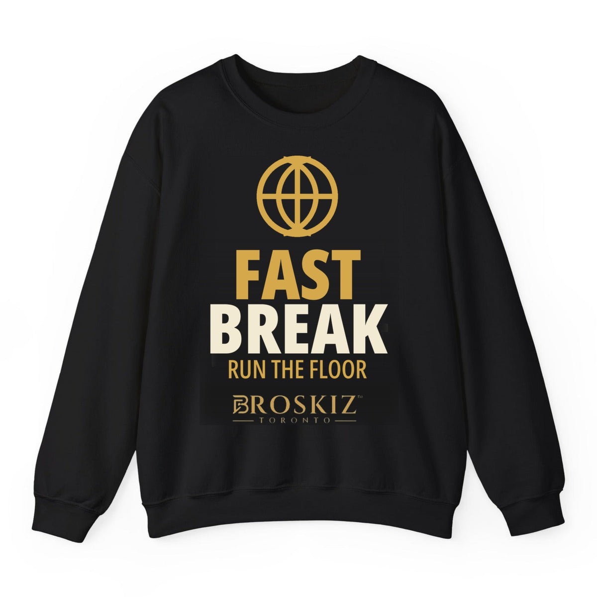 Fast Break Crewneck - Black