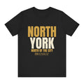North York Tee - Black flat mockup