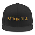 Paid In Full Snapback - Black mockup