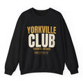 Yorkville Crewneck - Black flat mockup