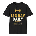 Leg Day Daily Tee - Black