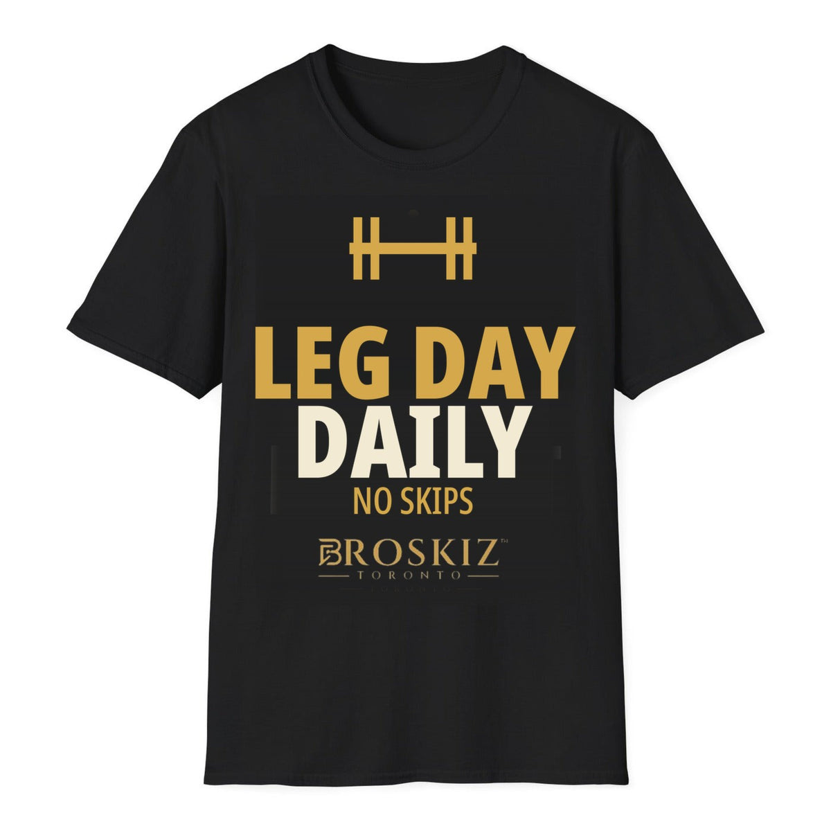 Leg Day Daily Tee - Black