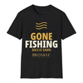 Gone Fishing Tee - Black