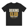 Bro Boxing Club Tee - Black flat mockup
